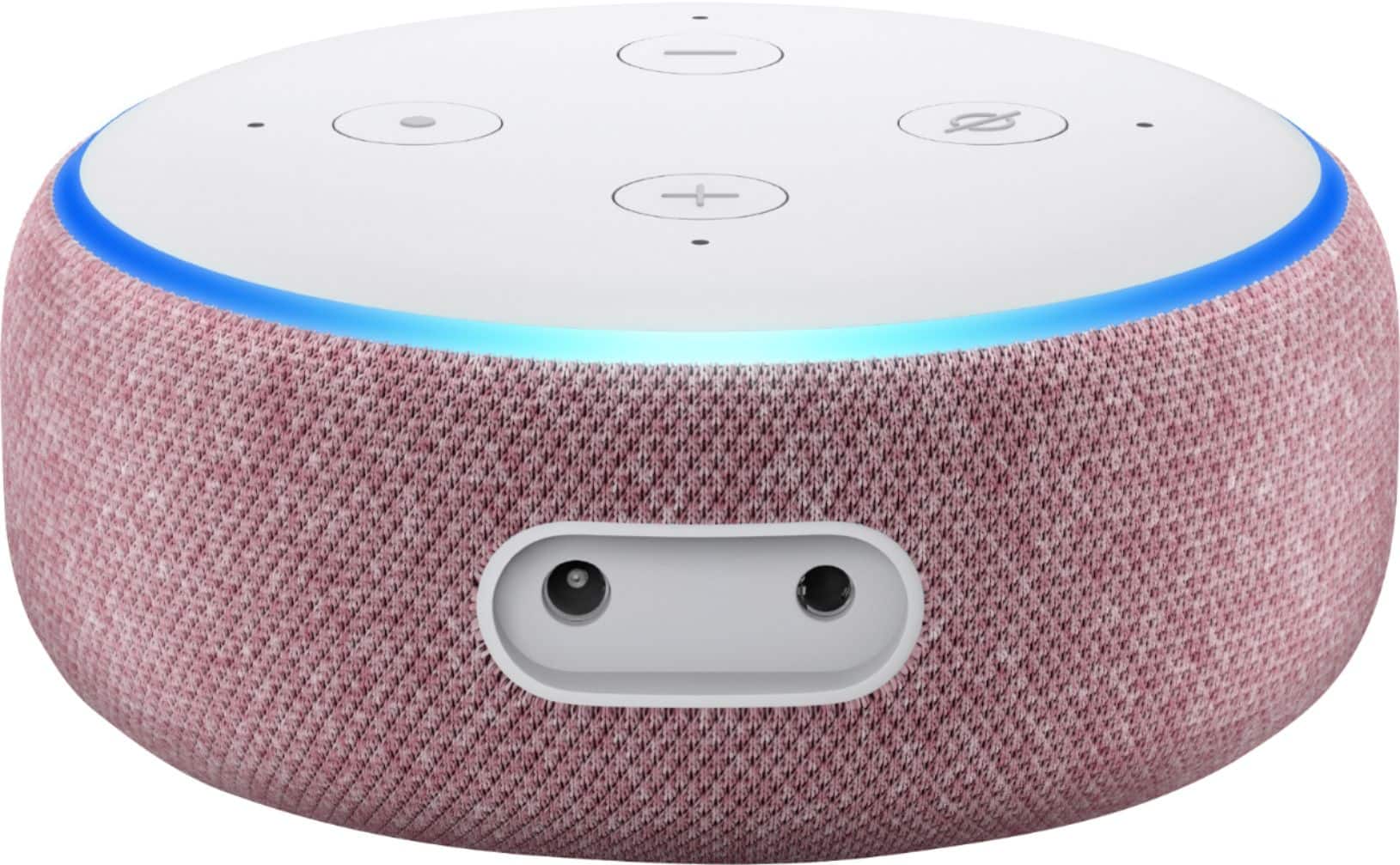 Alt View 12. Amazon - Echo Dot (3rd Gen) - Smart Speaker with Alexa - Plum.