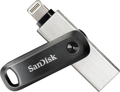 SANDISK iXpand Flash Drive Go 128GB USB 3.0 Type A to Apple SANDISK iXpand Flash Drive Go 128GB USB 3.0 Type A to Apple