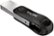 Alt View 12. SanDisk - iXpand Flash Drive Go 256GB USB 3.0 Type-A to Apple Lightning for iPhone & iPad - Black / Silver.