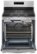Alt View Zoom 12. Whirlpool - 5.0 Cu. Ft. Freestanding Gas Convection Range with Self-Cleaning - Stainless steel.