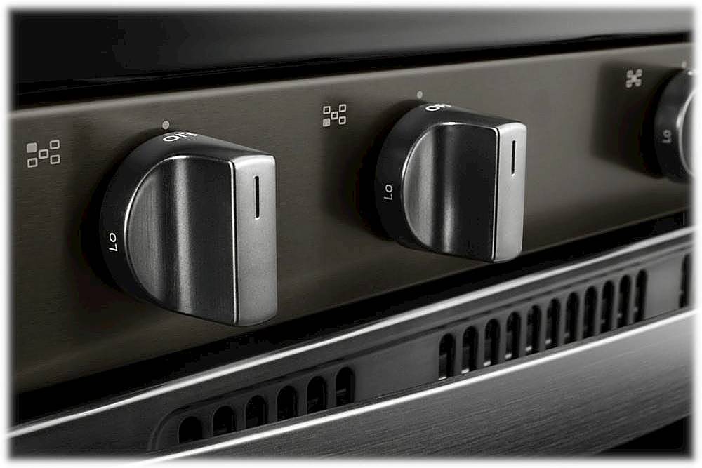 Alt View 14. Whirlpool - 5.0 Cu. Ft. Freestanding Gas Range with Self-Cleaning and SpeedHeat Burner - Black Stainless Steel.