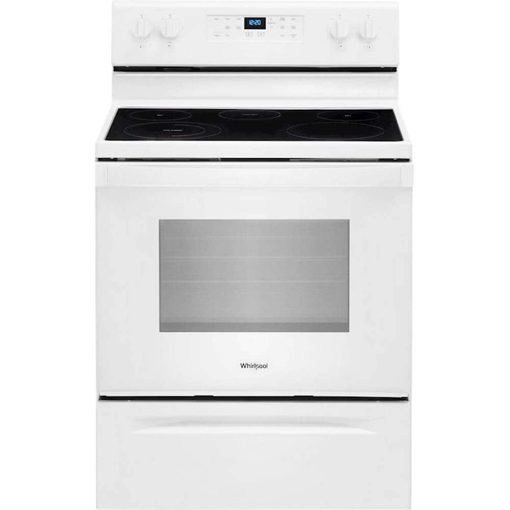 Best Buy: Whirlpool 5.3 Cu. Ft. Freestanding Electric Range With Self ...