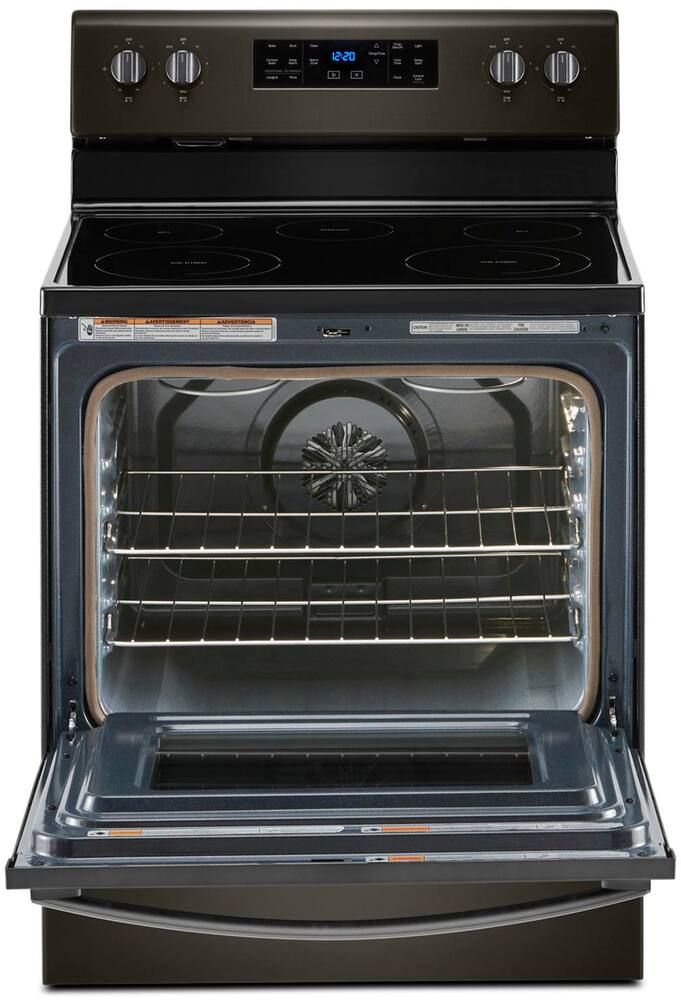 Customer Reviews Whirlpool 5.3 Cu. Ft. Freestanding Electric Convection Range SelfHigh Heat