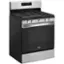 Angle. Whirlpool - 5.0 Cu. Ft. Freestanding Gas Range with Self-Cleaning and SpeedHeat Burner - Stainless Steel.