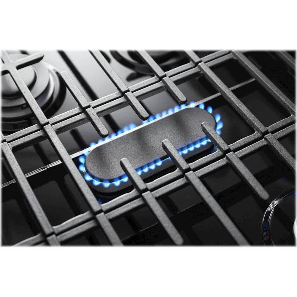 Alt View 15. Whirlpool - 5.0 Cu. Ft. Freestanding Gas Range with Self-Cleaning and SpeedHeat Burner - Stainless Steel.