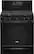 Front. Whirlpool - 5.0 Cu. Ft. Freestanding Gas Range with Self-Cleaning and SpeedHeat Burner - Black.