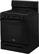 Left. Whirlpool - 5.0 Cu. Ft. Freestanding Gas Range with Self-Cleaning and SpeedHeat Burner - Black.
