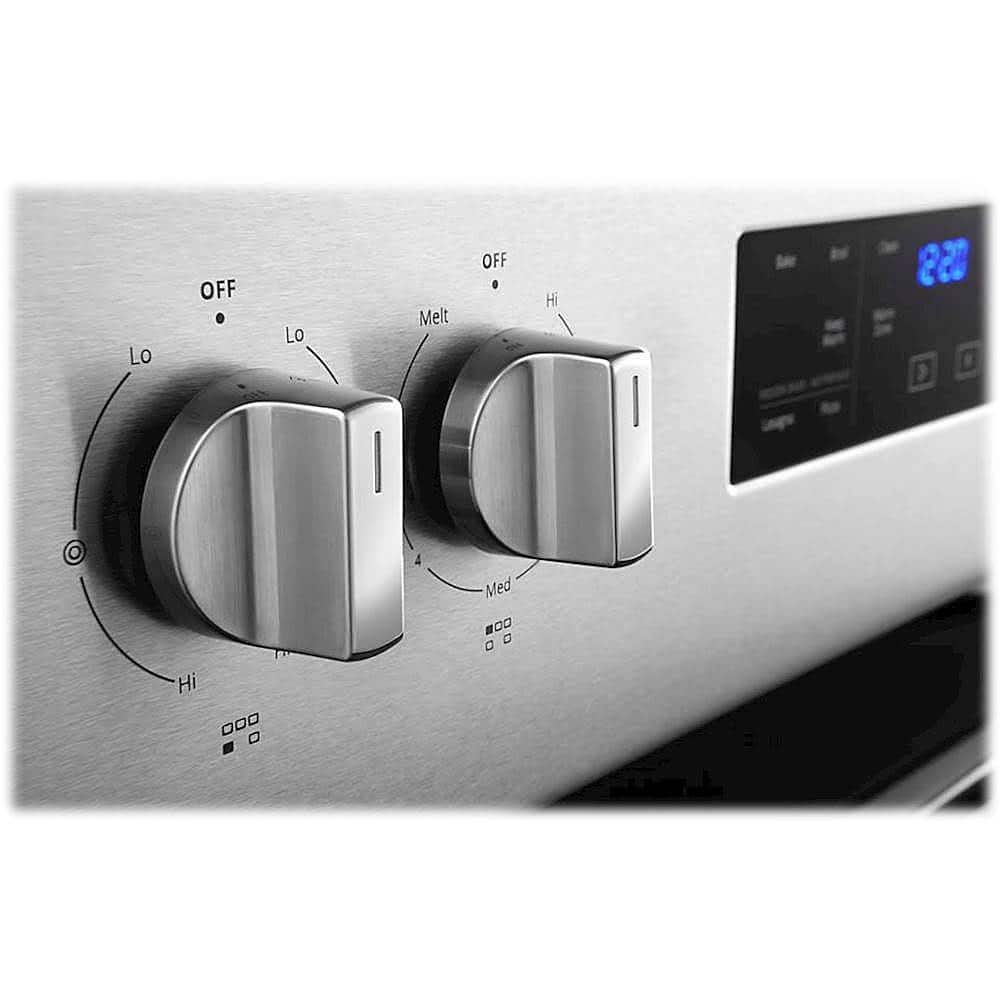 Alt View 11. Whirlpool - 5.3 Cu. Ft. Freestanding Electric Range with Self-Cleaning and Frozen Bake - Fingerprint Resistant Stainless Steel.