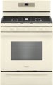 Whirlpool - 5.0 Cu. Ft. Freestanding Gas Range with Self-Cleaning and SpeedHeat Burner - Biscuit