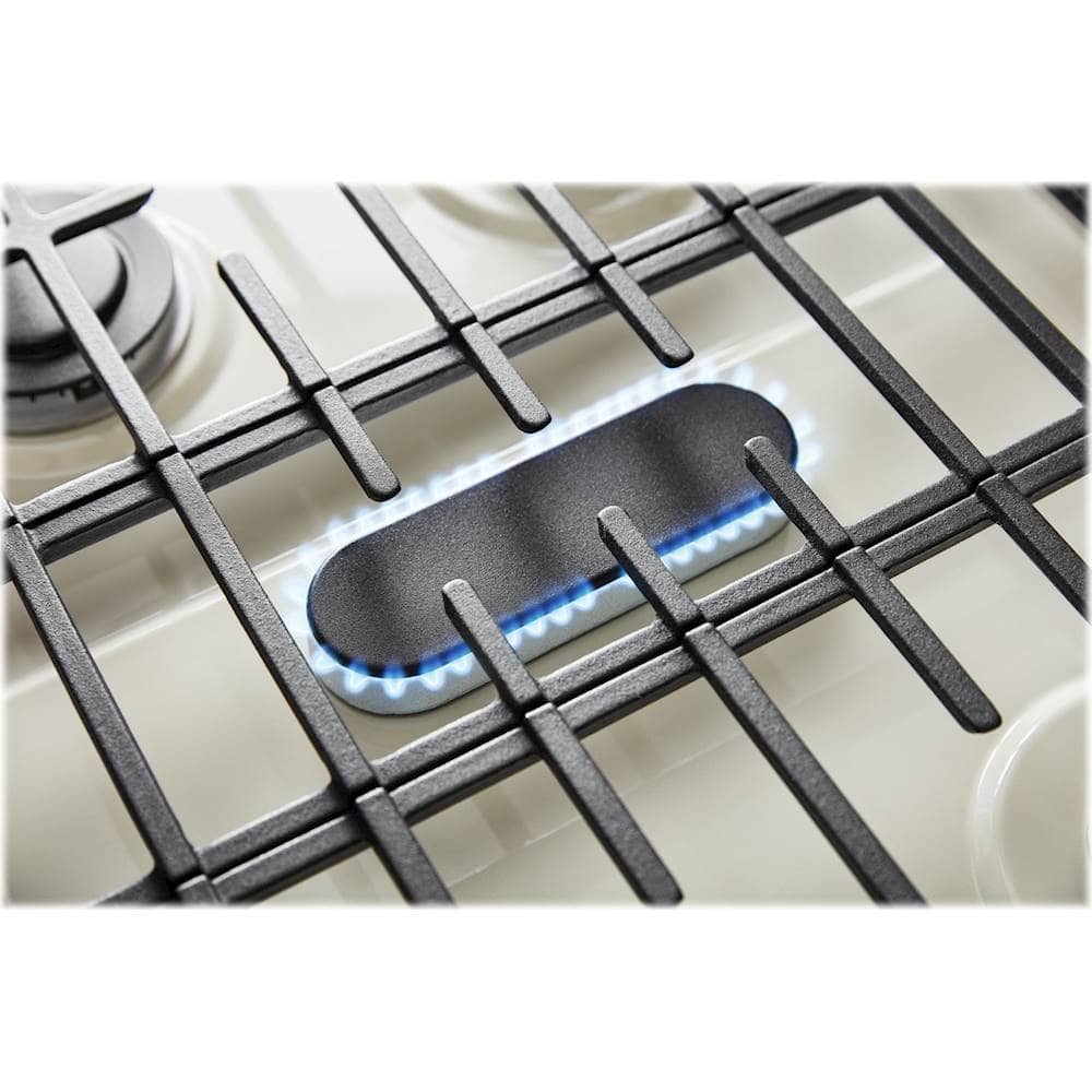 Alt View 17. Whirlpool - 5.0 Cu. Ft. Freestanding Gas Range with Self-Cleaning and SpeedHeat Burner - Biscuit.