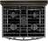 Alt View 12. Whirlpool - 5.0 Cu. Ft. Freestanding Gas Convection Range with Self-Cleaning - Fingerprint Resistant Black Stainless Steel.