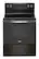 Front. Whirlpool - 5.3 Cu. Ft. Freestanding Electric Range with Self-Cleaning and Frozen Bake - Black Stainless Steel with Printshield Finish.