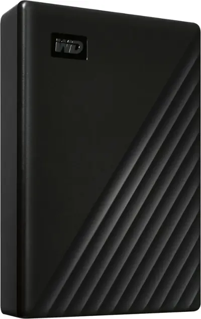 WD - My Passport 6TB External USB 3.0 Portable Hard Drive - Black