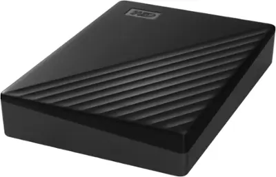 WD - My Passport 6TB External USB 3.0 Portable Hard Drive - Black