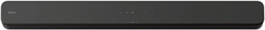 Sony - HTS100F 2.0 Channel Soundbar with Bass Reflex Speaker - Black - Front_Zoom