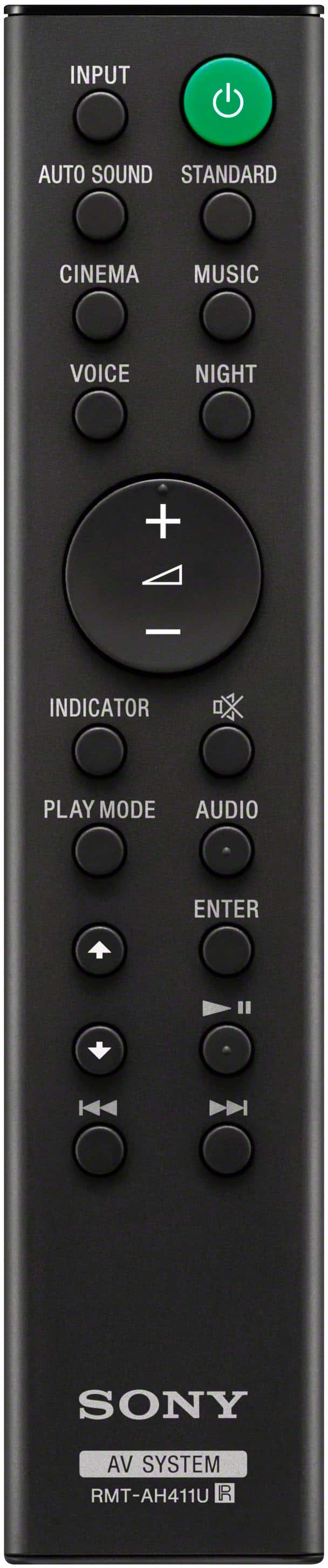 Alt View 1. Sony - HTS100F 2.0 Channel Soundbar with Bass Reflex Speaker - Black.