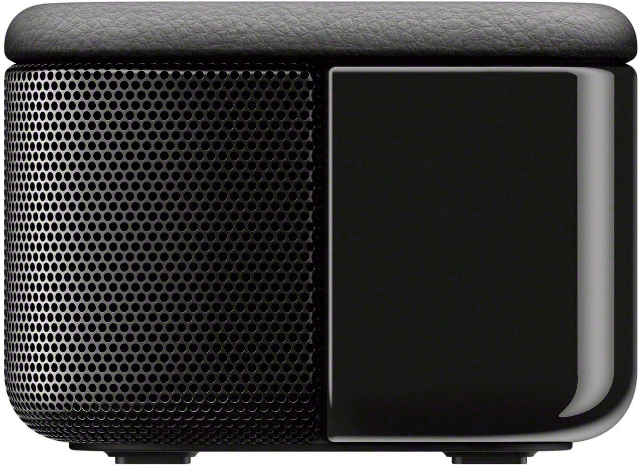 Left. Sony - HTS100F 2.0 Channel Soundbar with Bass Reflex Speaker - Black.