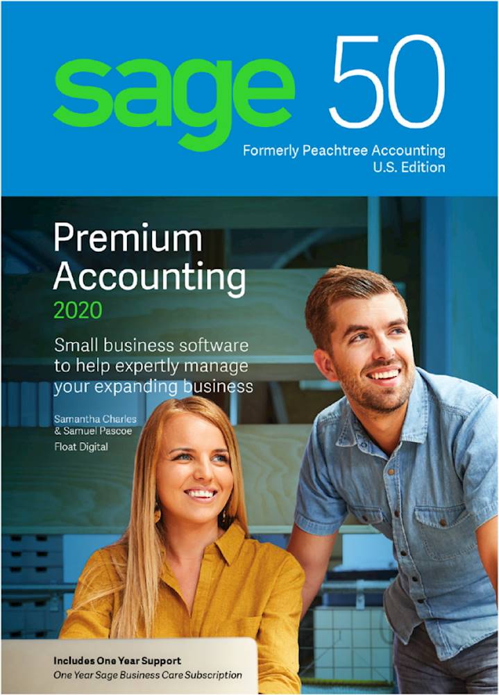 Best Buy Sage 50 Premium Accounting 2020 (1User) SAG303800F023