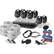 Alt View 17. Swann - 8-Channel, 8-Camera Indoor/Outdoor Wired 4K UHD 2TB DVR Surveillance System - Black/White.
