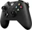Left. Microsoft - Geek Squad Certified Refurbished Wireless Controller for Xbox One and Windows 10 - Black.