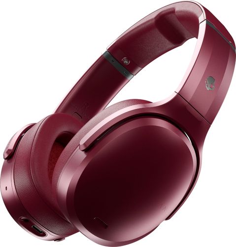Rent to own Skullcandy - Crusher ANC Wireless Noise Cancelling Over-the-Ear Headphones - Red/Moab