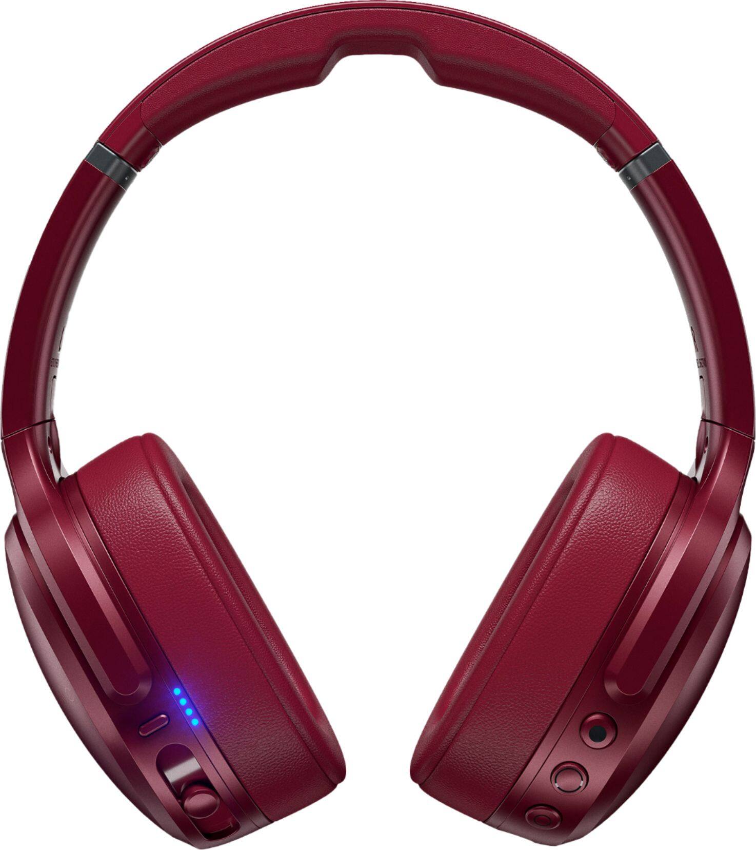 Best Buy: Skullcandy Crusher ANC Wireless Noise Cancelling Over-the-Ear  Headphones Red/Moab S6CPW-M685