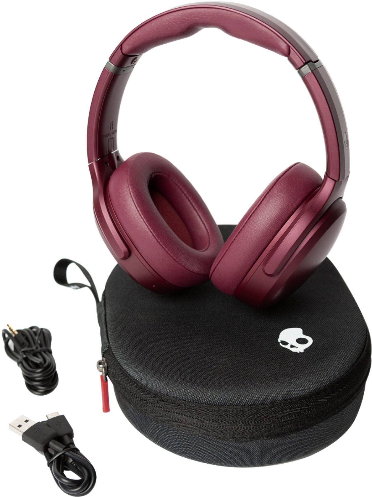 お手頃SKULLCANDY CRUSHER ANC MOAB RED ヘッドホン