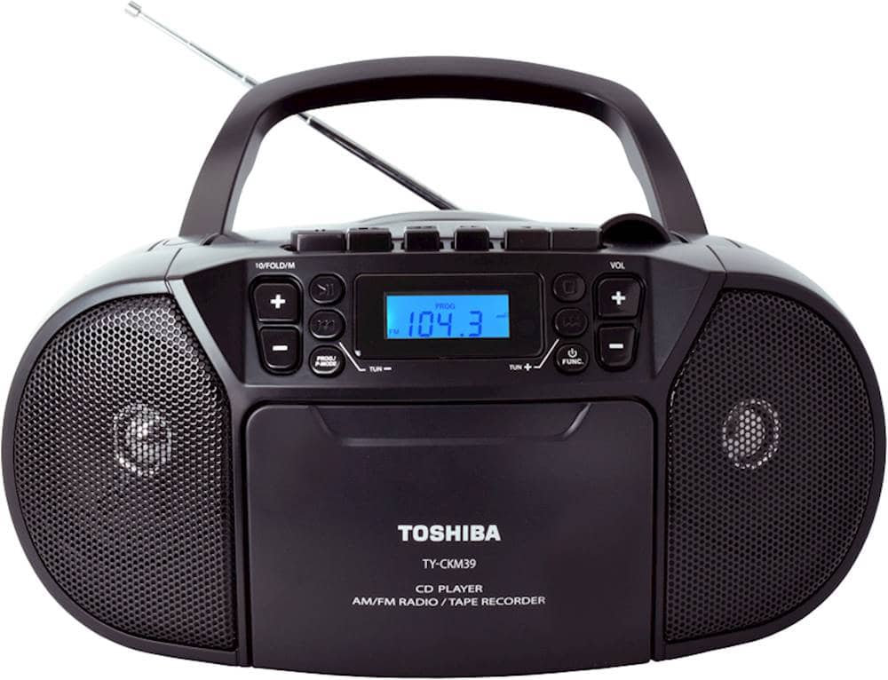 Sony Boombox With CD/Bluetooth Radio Black