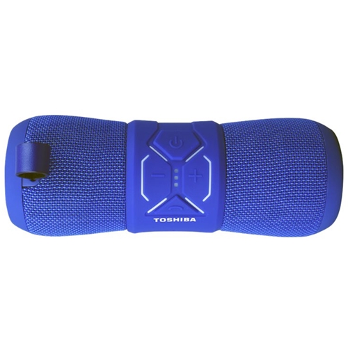 Toshiba - TY-WSP200 Portable Bluetooth Speaker - Blue was $79.99 now $49.99 (38.0% off)
