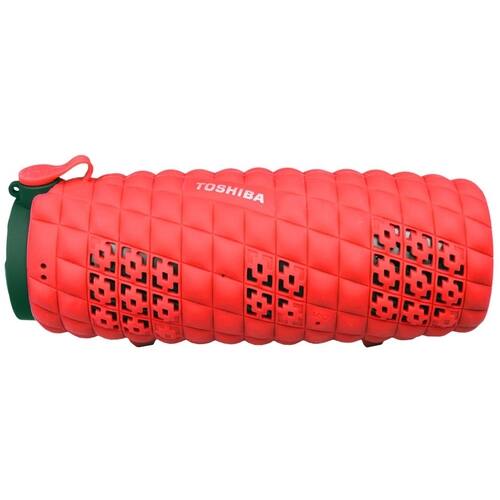 Toshiba - TY-WSP80 Portable Bluetooth Speaker - Red