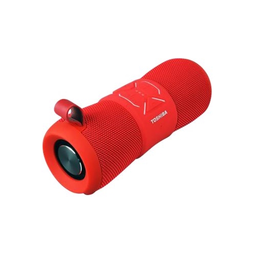 Toshiba - TY-WSP200 Portable Bluetooth Speaker - Red was $79.99 now $49.99 (38.0% off)