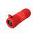 Front. Toshiba - TY-WSP200 Portable Bluetooth Speaker - Red.