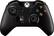 Front. Microsoft - Geek Squad Certified Refurbished Wireless Controller for Xbox One - Black.