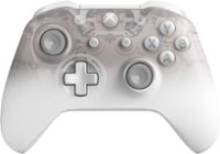 Front Zoom. Microsoft - Geek Squad Certified Refurbished Phantom White Special Edition Wireless Controller for Xbox One and Windows 10 - Phantom White.