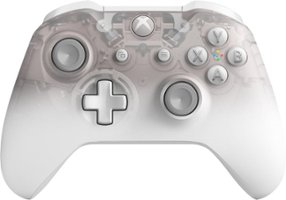Microsoft - Geek Squad Certified Refurbished Phantom White Special Edition Wireless Controller for Xbox One and Windows 10 - Phantom White - Front_Zoom