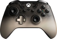 Microsoft - Geek Squad Certified Refurbished Phantom Black Special Edition Wireless Controller for Xbox One and Windows 10 - Phantom Black - Front_Zoom