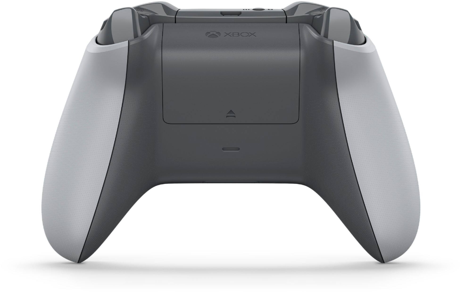 Back. Microsoft - Geek Squad Certified Refurbished Wireless Controller for Xbox One and Windows 10 - Gray And Green.