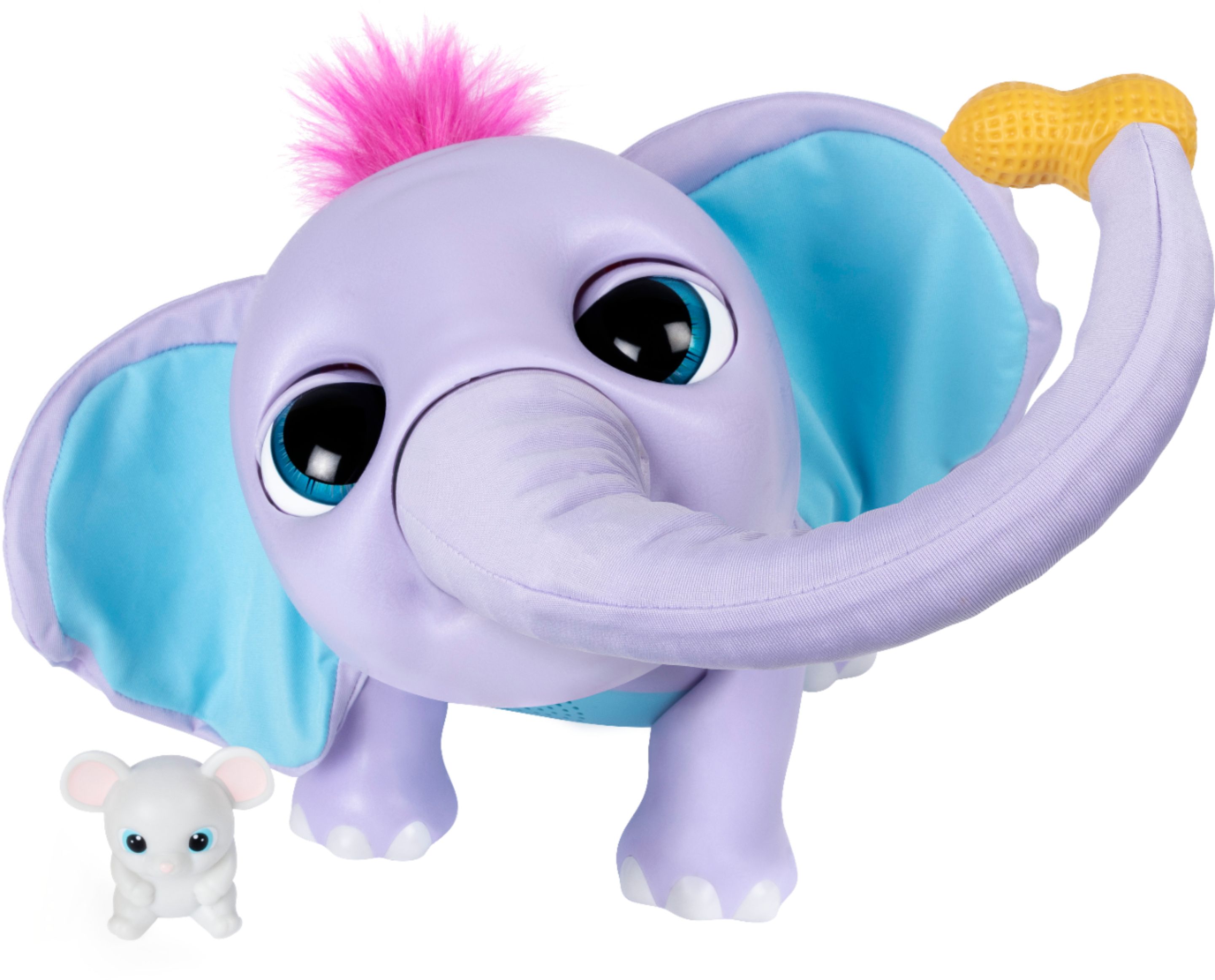 Wildluvs Juno My Baby Elephant with Interactive Moving Trunk,Over 150 Sound Toy 