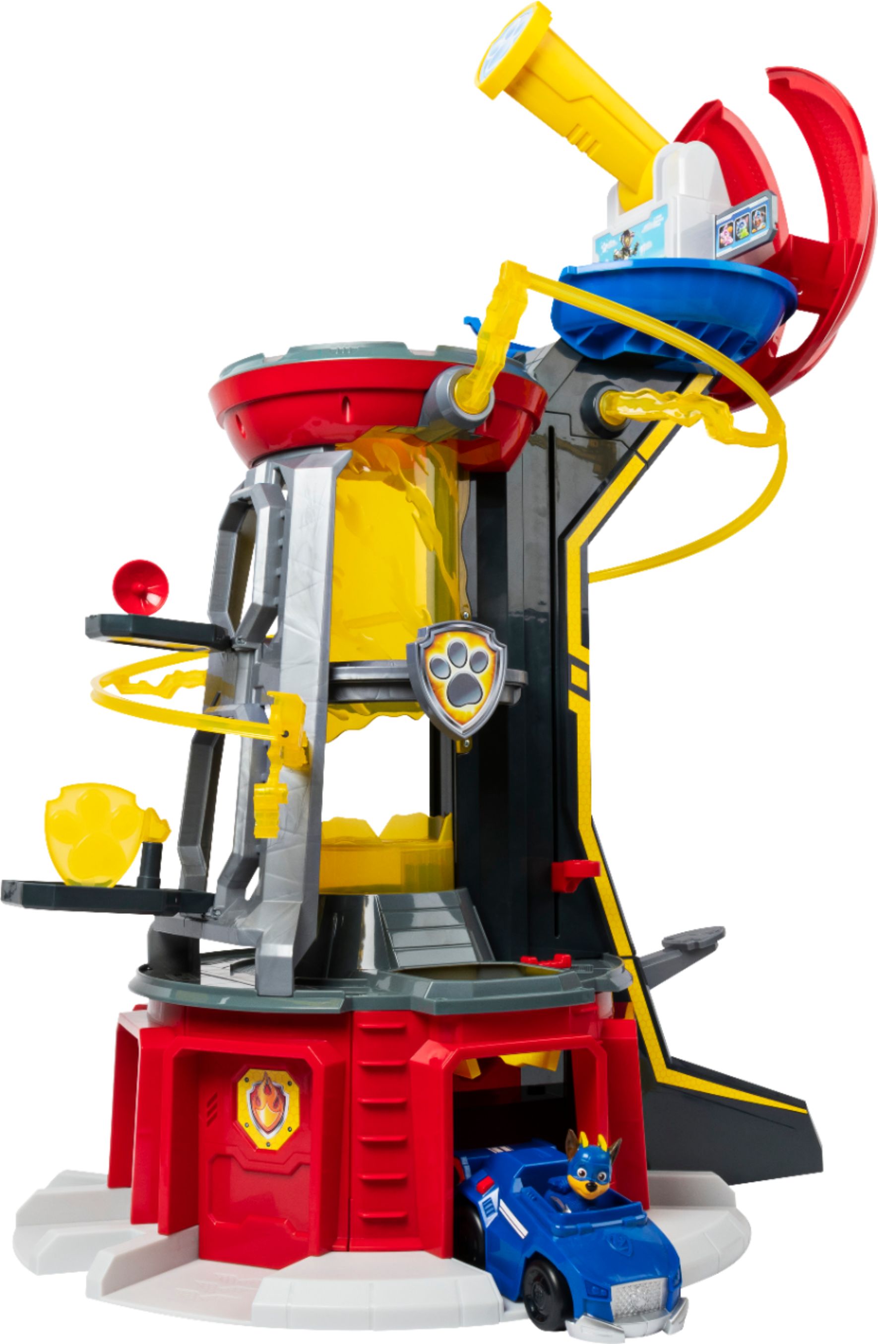 paw patrol lookout tower cars