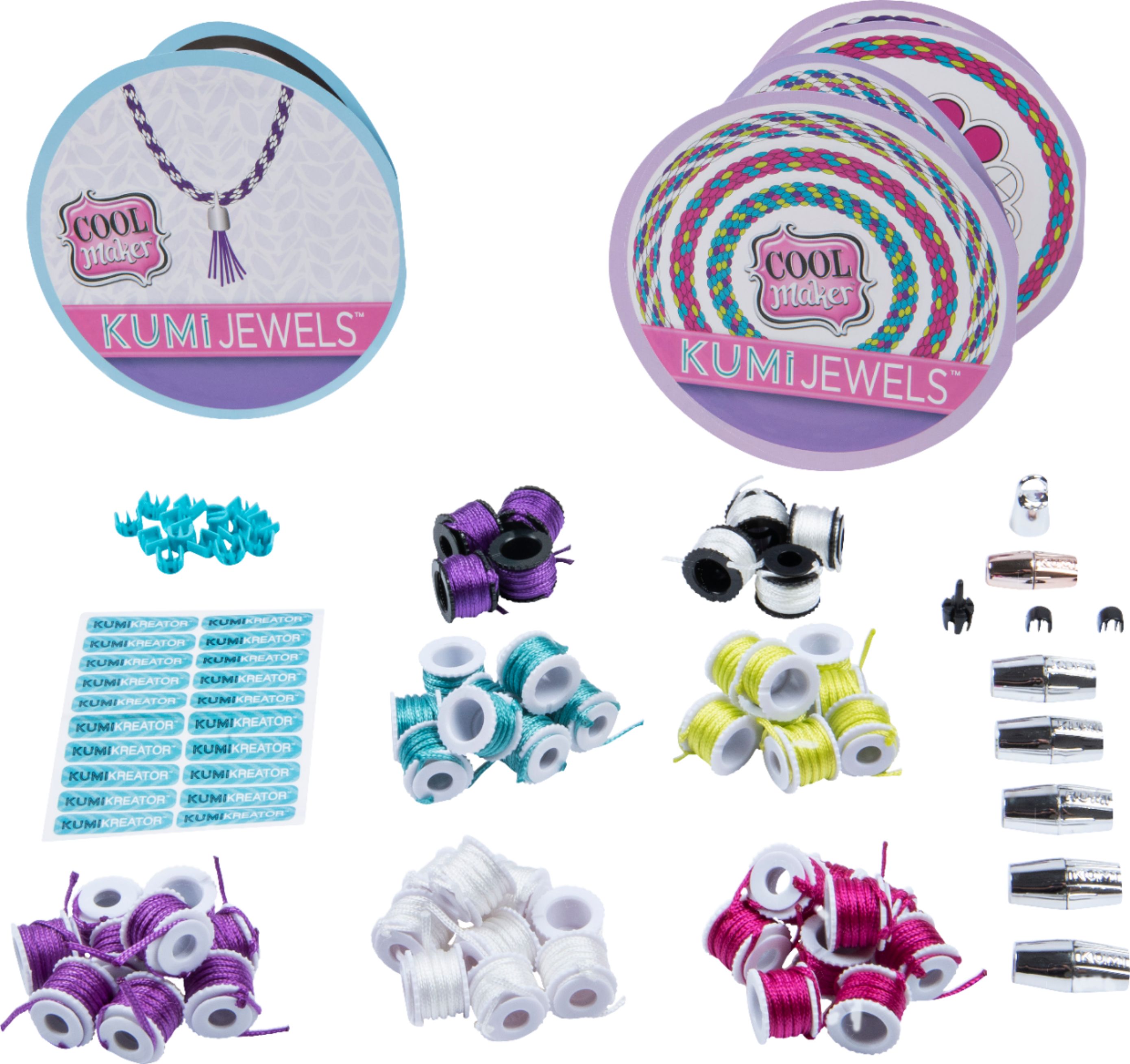Cool Maker 2-in-1 KumiKreator Necklace and Bracelet Maker Kit 6053897 -  Best Buy