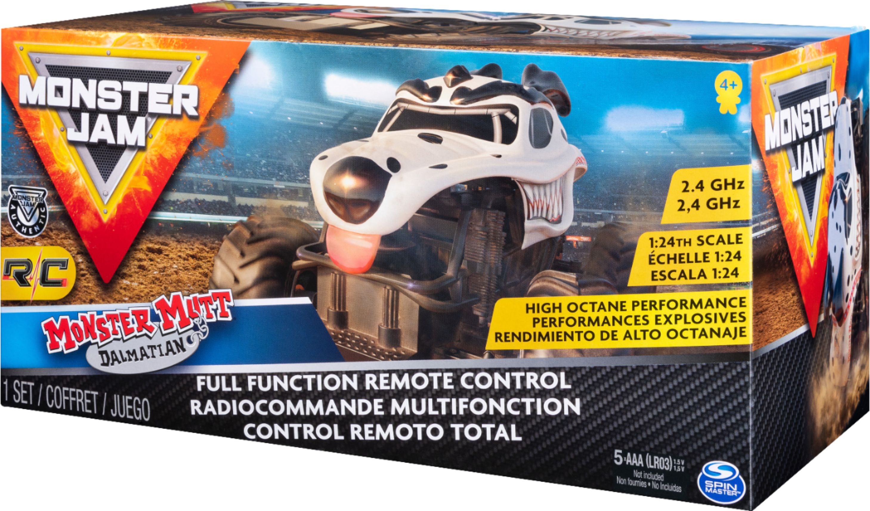 monster mutt dalmatian monster truck toy