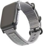 Angle Zoom. UAG - Nato Nylon Watch Strap for Apple Watch™ 42mm and 44mm - Gray.