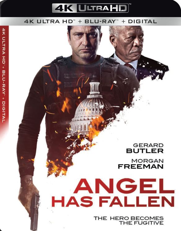  Angel Has Fallen [Includes Digital Copy] [4K Ultra HD Blu-ray/Blu-ray] [2019]