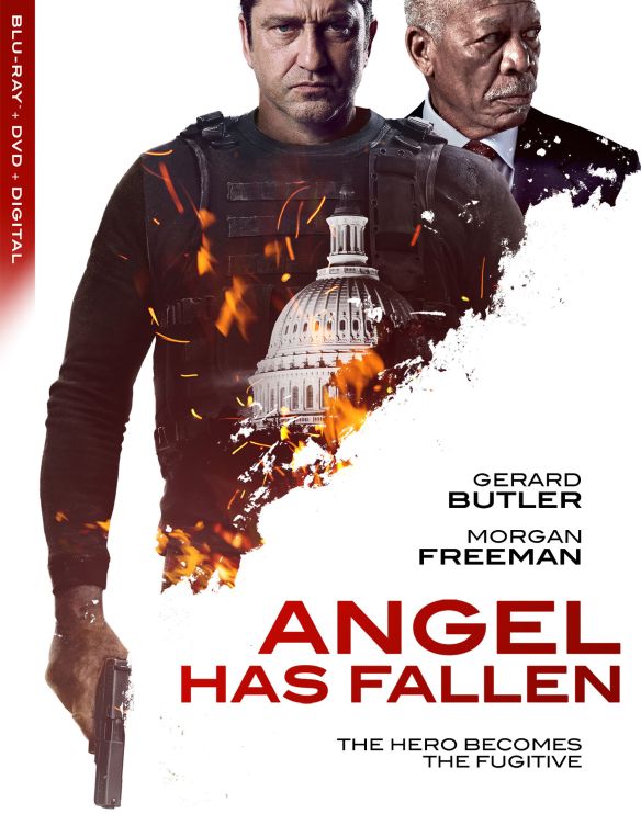  Angel Has Fallen [Includes Digital Copy] [Blu-ray/DVD] [2019]