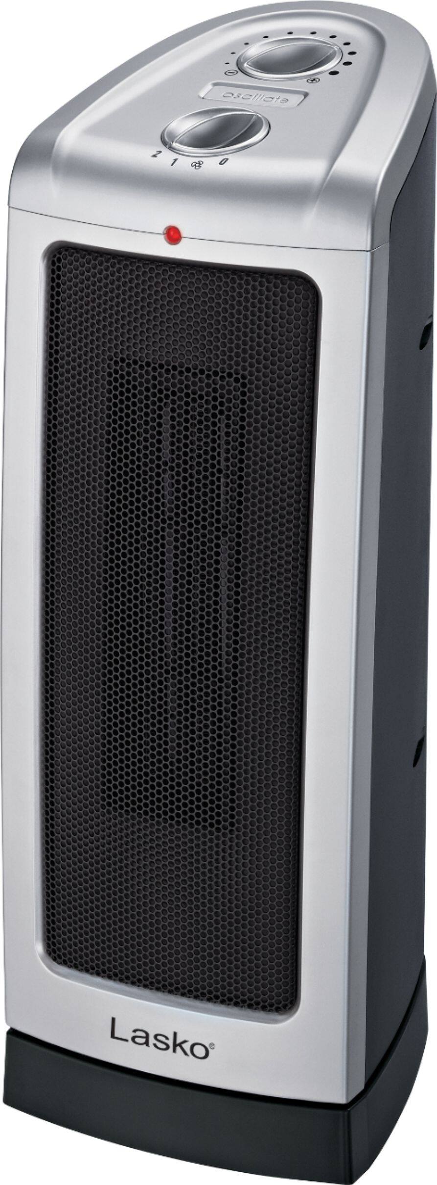 Best Buy Lasko Electric Heater Silver 5309