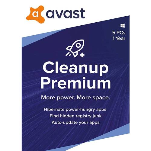 AVG - Cleanup Premium (5-Device) (1-Year Subscription) - Windows [Digital]