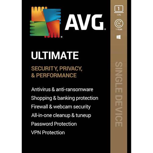 AVG Ultimate (1 Device) (1-Year Subscription) - Windows [Digital] was $39.99 now $4.99 (88.0% off)