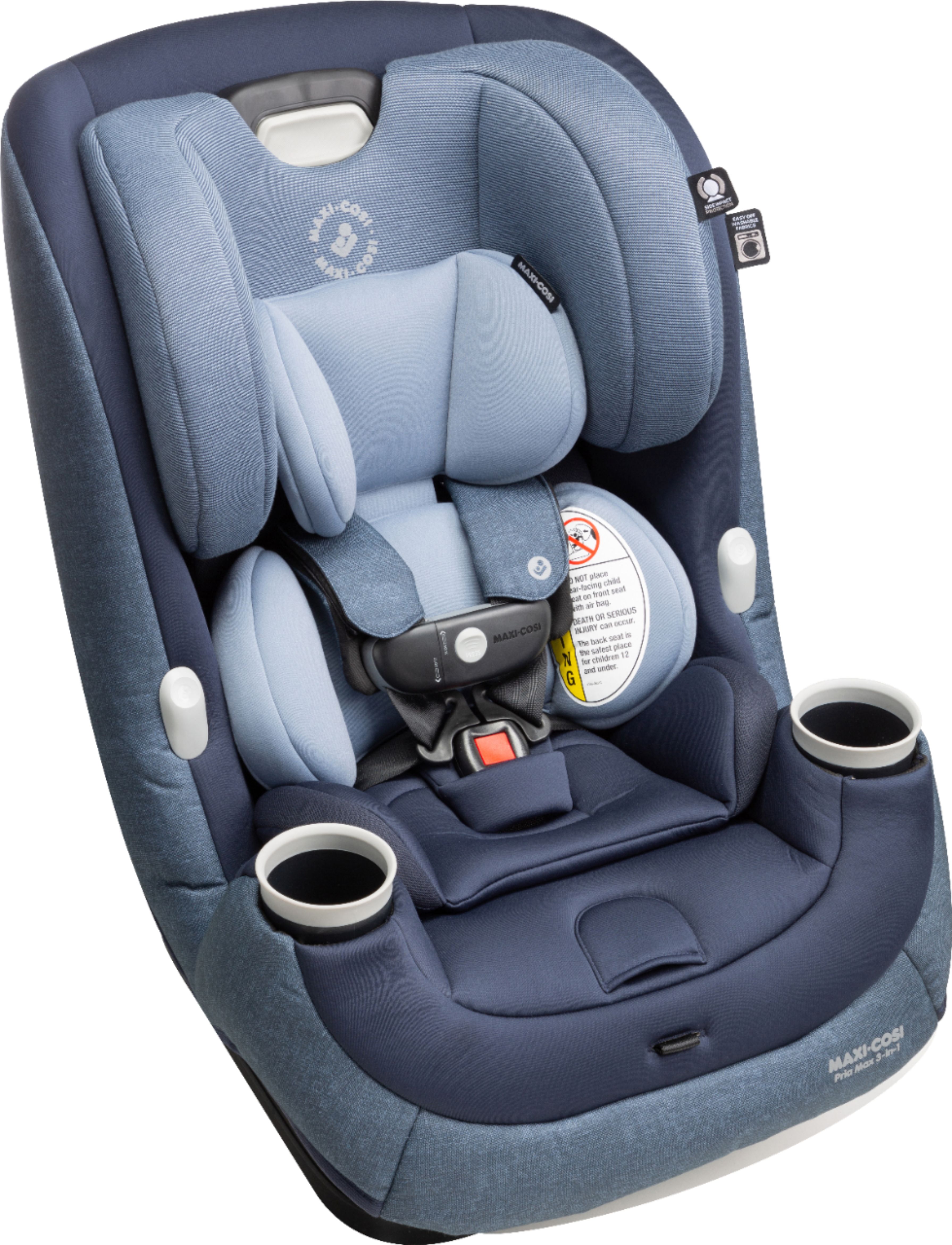 Angle View: Maxi-Cosi - Pria Max All-in-One Convertible Car Seat - Blue