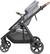Alt View 19. Maxi-Cosi - Zelia 5-in-1 Modular Travel System - Nomad Gray.