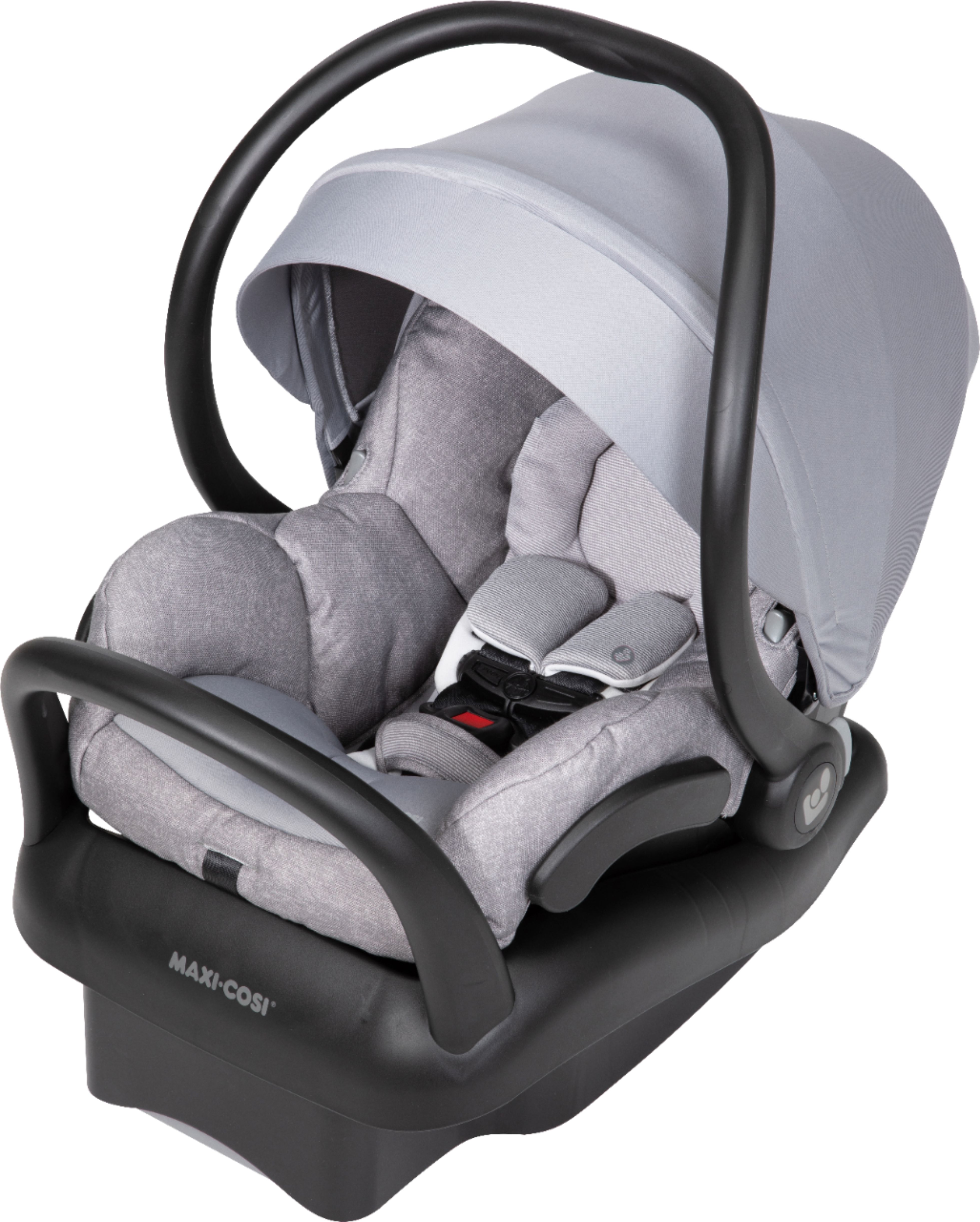 Left View: Baby Trend - Skyview Plus Travel System - Bluebell